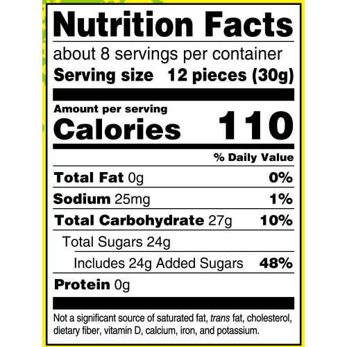 Sour Patch Kids Nutrition Facts